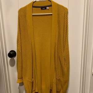 BDG Mustard Cardigan